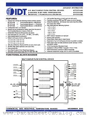 IDT72T51356L6BB8 datasheet pdf IDT