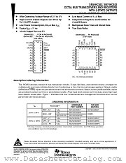 SN74HC652NT datasheet pdf Texas Instruments
