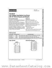 74LCX540MTCX datasheet pdf Fairchild Semiconductor