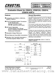 CS5012A datasheet pdf Cirrus Logic
