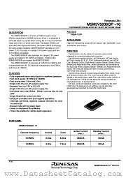 M5M5V5636GP-16 datasheet pdf Renesas