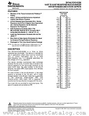 SN74ALVCHG162280GR datasheet pdf Texas Instruments