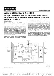 KA1M0880BFTU datasheet pdf Fairchild Semiconductor