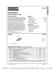 ISL9R1560PF2 datasheet pdf Fairchild Semiconductor