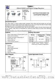 TS9011SCX datasheet pdf Taiwan Semiconductor