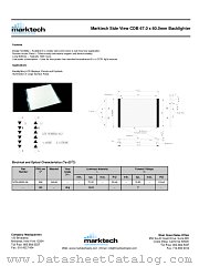 MTBL8628-BL datasheet pdf Marktech Optoelectronics
