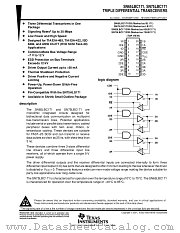 SN75LBC171DBR datasheet pdf Texas Instruments