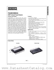 FSAM20SM60A datasheet pdf Fairchild Semiconductor