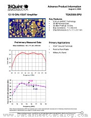 TGA2508-EPU datasheet pdf TriQuint Semiconductor