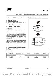 TSH350ID datasheet pdf ST Microelectronics