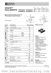IXFN-48N50U2 datasheet pdf IXYS