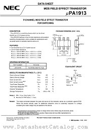 UPA1913TE-T1 datasheet pdf NEC
