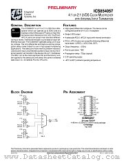 ICS854057 datasheet pdf Texas Instruments