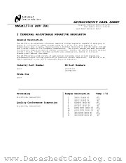 7703403YA datasheet pdf National Semiconductor
