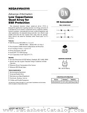 NZQA6V8AXV5T1 datasheet pdf ON Semiconductor