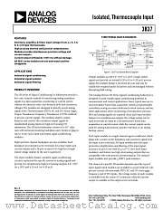 3B37-E-04 datasheet pdf Analog Devices