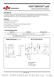 S1117-50D datasheet pdf AUK Corp