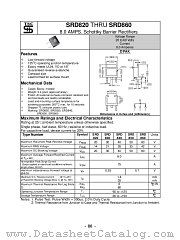 SRD860 datasheet pdf Taiwan Semiconductor