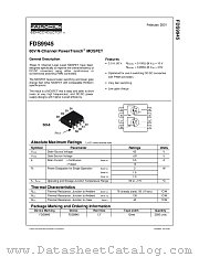 FDS9945_NF073 datasheet pdf Fairchild Semiconductor