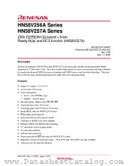HN58V256AFP-12 datasheet pdf Renesas