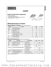 KSH200TF datasheet pdf Fairchild Semiconductor