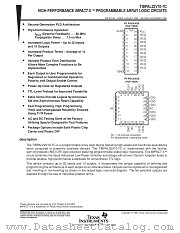 TIBPAL22V10-7CNT datasheet pdf Texas Instruments