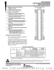 SN74LVCH16543ADGVR datasheet pdf Texas Instruments