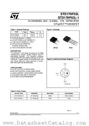 STD17NF03LT4 datasheet pdf ST Microelectronics