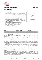 TLE 6255 G datasheet pdf Infineon