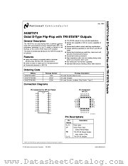 5962-9322001Q2A(54ABT574E-QML) datasheet pdf National Semiconductor