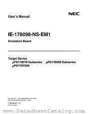 IE-178098-NS-EM1 datasheet pdf NEC