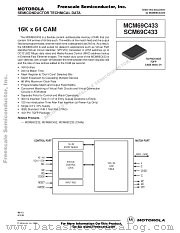 MCM69C433TQ15 datasheet pdf Freescale (Motorola)