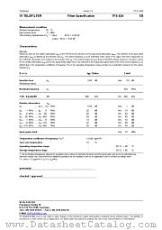TFS434 datasheet pdf Vectron