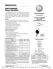 MBR2535CTL datasheet pdf ON Semiconductor