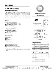 NL7SZ19DFT2G datasheet pdf ON Semiconductor