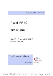 TDA 4916 GG datasheet pdf Infineon