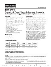 FMS6406CSX_NL datasheet pdf Fairchild Semiconductor