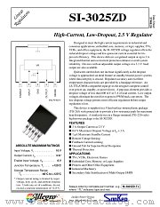 SI-3025ZD datasheet pdf Allegro MicroSystems