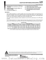 TL1464IPTR datasheet pdf Texas Instruments
