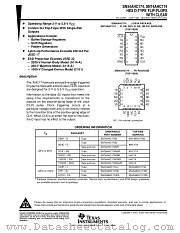 SN74AHC174DGVR datasheet pdf Texas Instruments