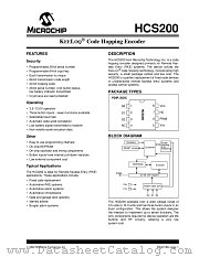 HCS200/P datasheet pdf Microchip