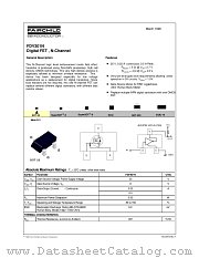 FDV301N_NL datasheet pdf Fairchild Semiconductor