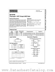 NC7ST08P5X datasheet pdf Fairchild Semiconductor