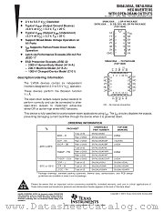 SN74LV05ADBR datasheet pdf Texas Instruments