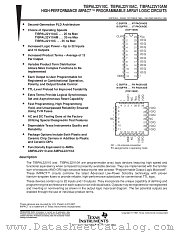 TIBPAL22V10ACFN datasheet pdf Texas Instruments
