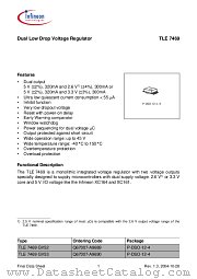 TLE7469G V53 datasheet pdf Infineon