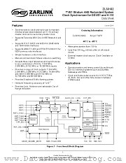 ZL30102 datasheet pdf Zarlink Semiconductor