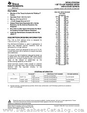 SN74ALVCH162344DLR datasheet pdf Texas Instruments
