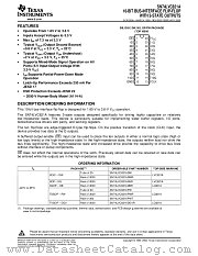 SN74LVC821ANSR datasheet pdf Texas Instruments