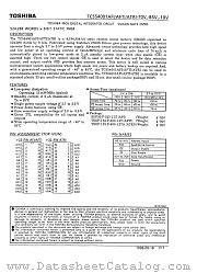 TC554001AI-V datasheet pdf TOSHIBA